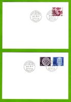1978 FDC Papieränderung Nr.609-611, 24.8.78