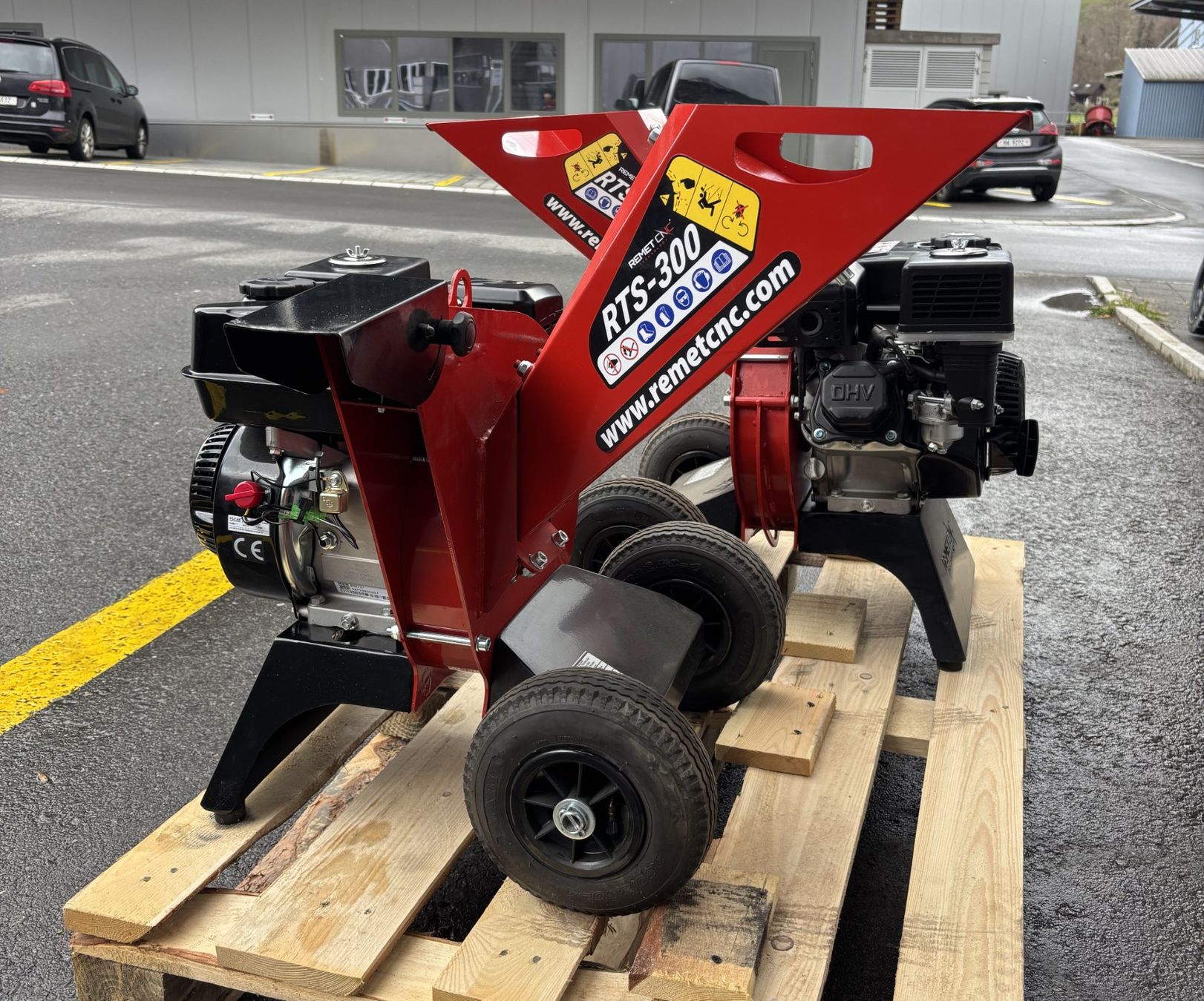 Häcksler: Holzhäcksler mit Benzinmotor – Gebraucht aus Kastanienbaum von acapulco