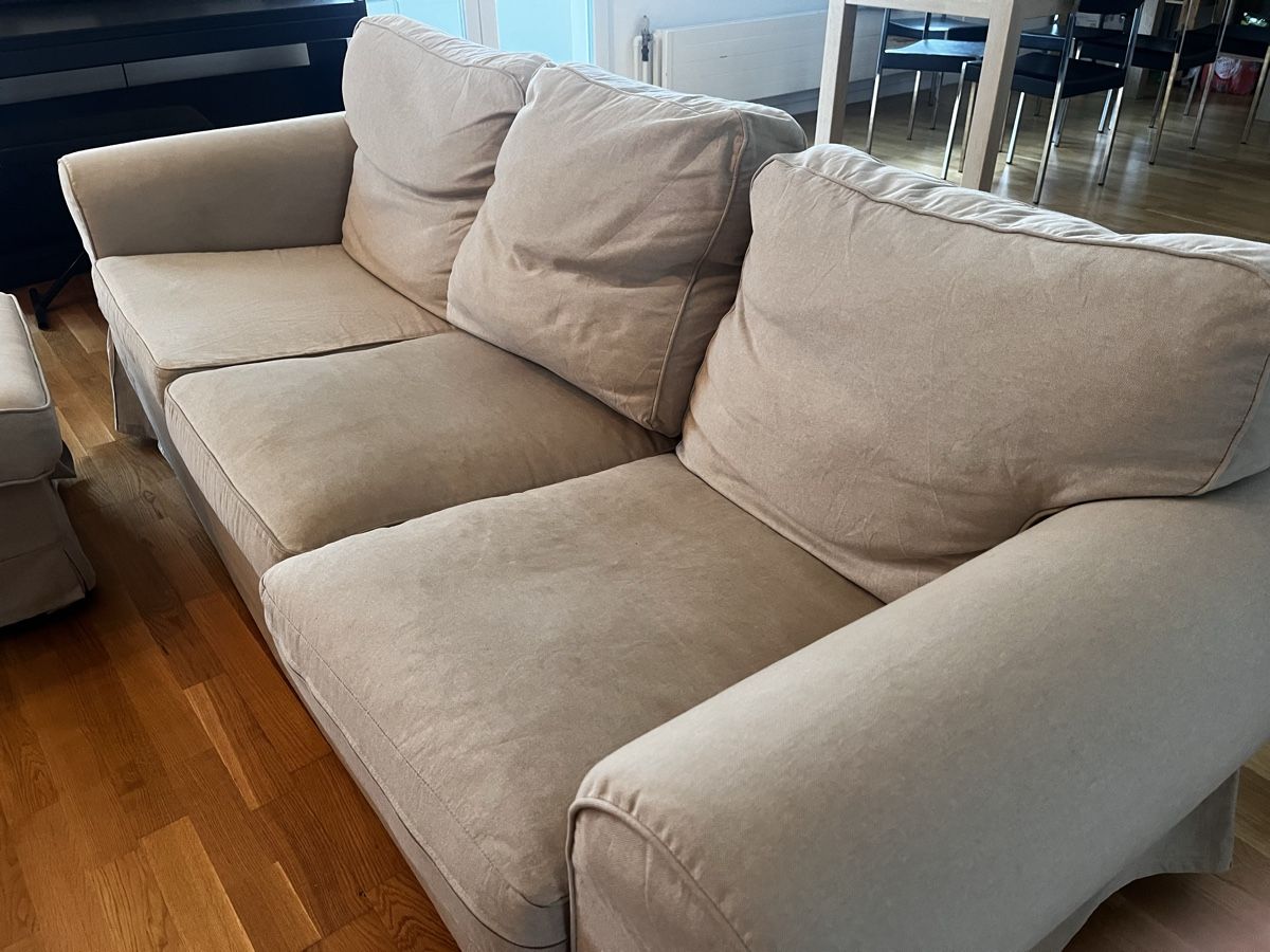 Divani: Beiges Stoffsofa – Usato da Nidau venduto da Schimione 3
