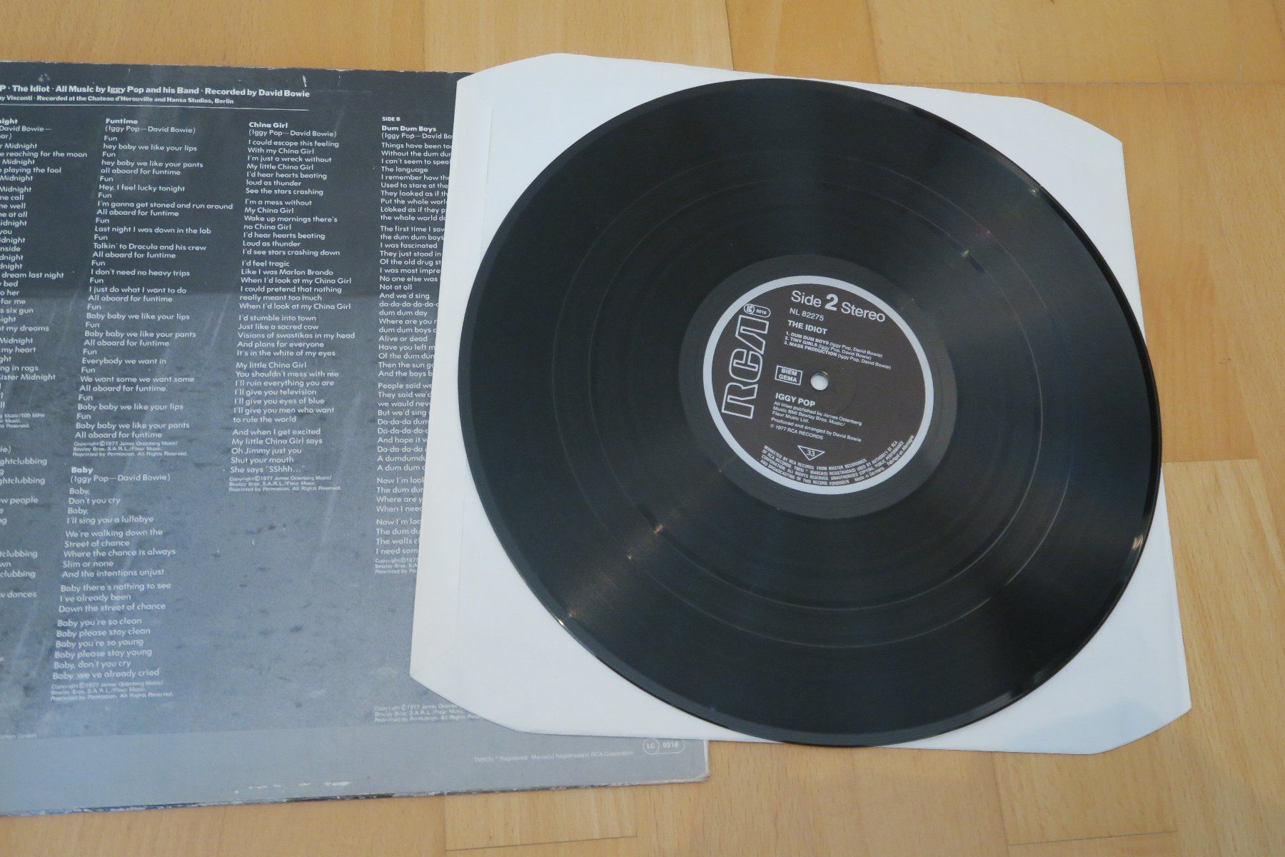 Dischi in vinile: Iggy Pop – The Idiot – Usato da Thun venduto da Karibu70 2