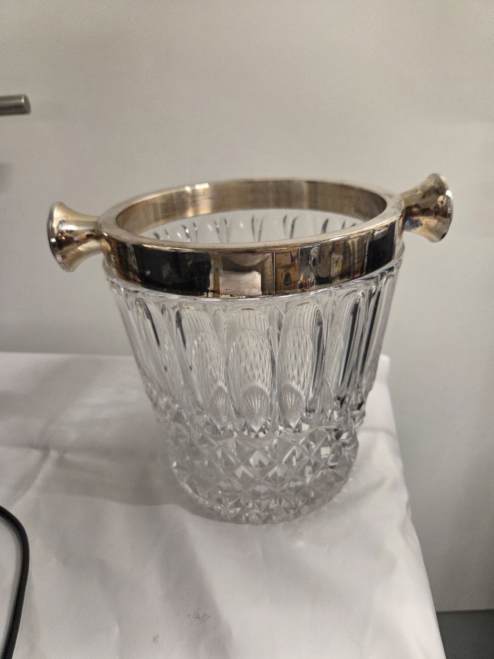 Sonstiges: Kristall Eisbucket Silberrand  – Gebraucht aus Dietikon von Allegra34 3