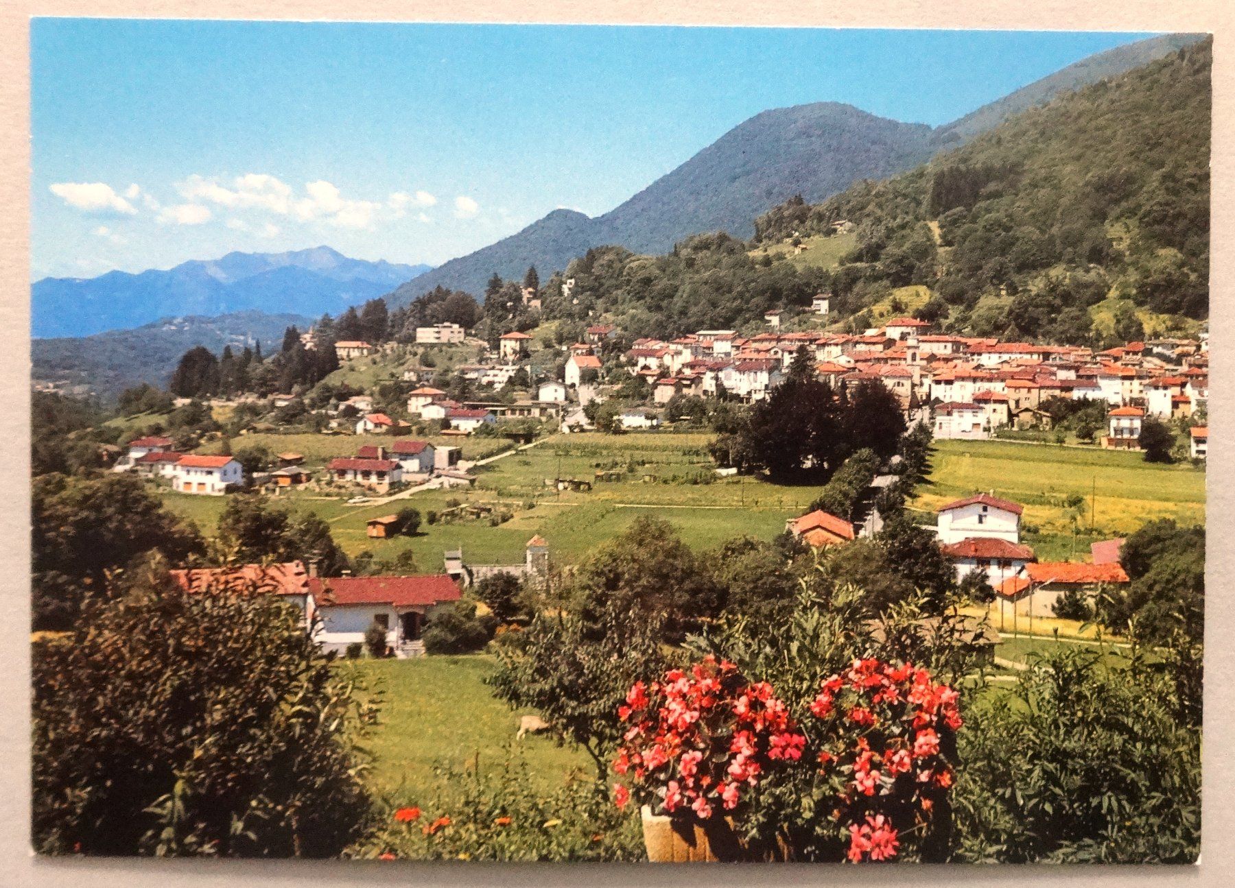 Ansichtskarten: Novaggio, 640 m s.m., Malcantone – Gebraucht aus Fétigny von Billy2miny