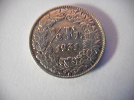 50 Rp. 1931 silber