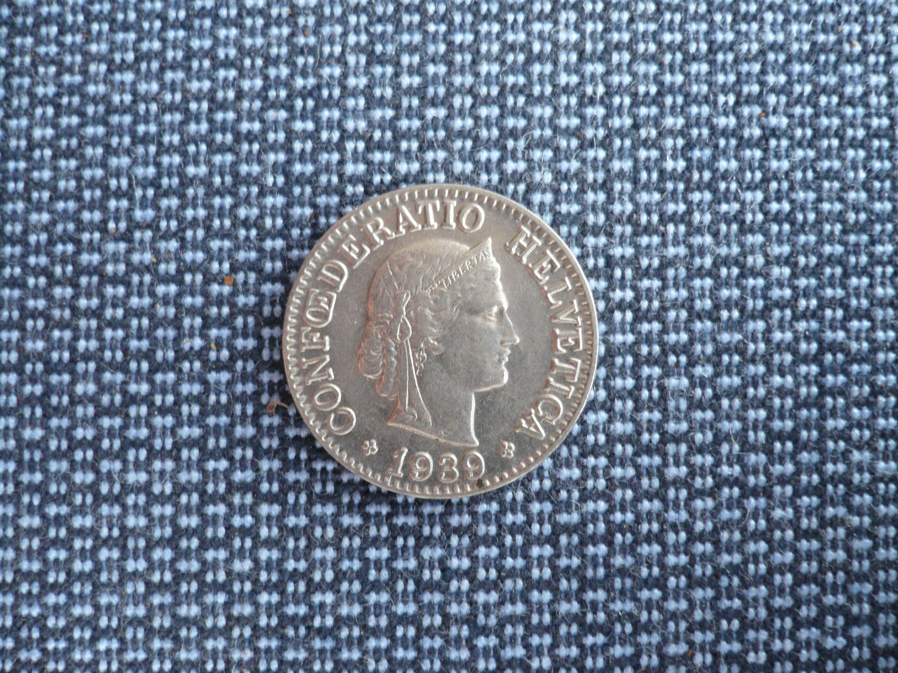 Tutti le monete: 10 Rappen 1939 – Usato da Winterthur venduto da kormorans