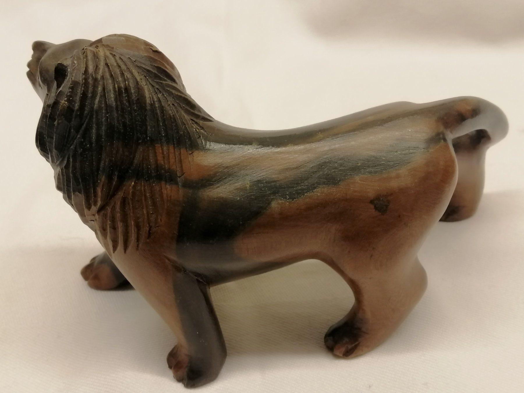 Figuren: Löwe Holz 70 iger Jahre, Handgeschnitzt – Gebraucht aus Rheinfelden von Cleopatra2000 4