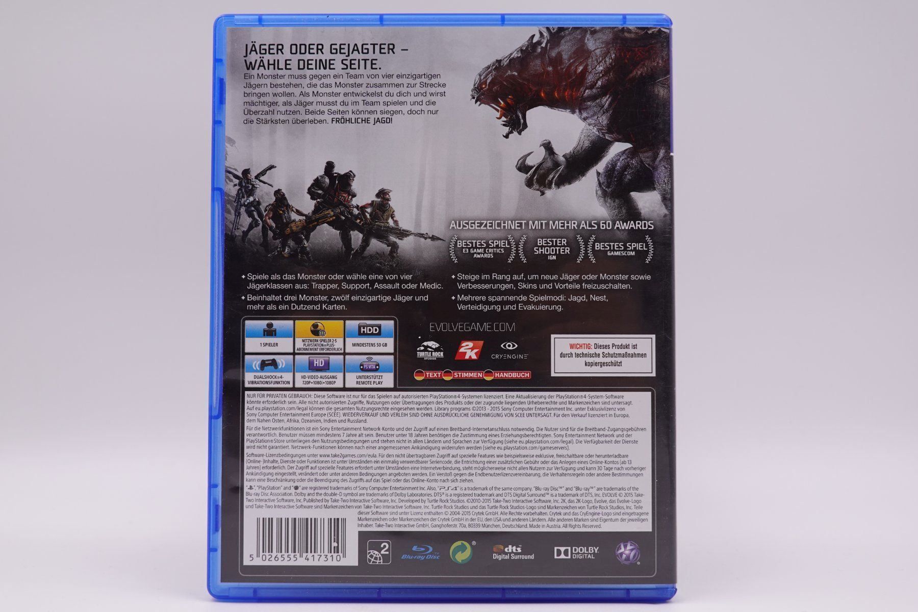 Sony Jeux: Evolve (PS4) – D'occasion à Herisau par ZelliZone 2