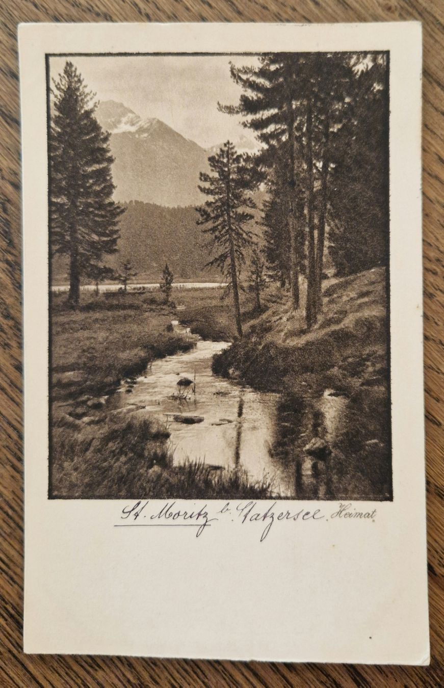 Cartes postales: St. Moritz b. Stazersee 1919 – D'occasion à Ebikon par Donar50