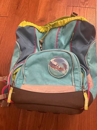 Schultasche Ergobag mit Turnbeutel und Etui