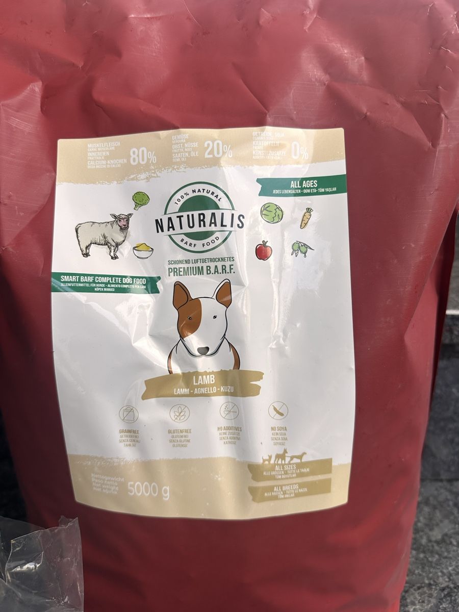 Mangimi: Naturalis BARF Hundefutter, Lamm Hundesnacks – Nuovo e nell'imballaggio originale da Pfäffikon ZH venduto da Grit-lee 1
