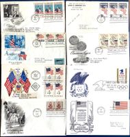 1960  -  1991 - USA / Div. FDC