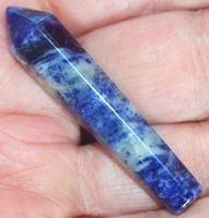 Deko – Heilstein L-281 – Zepter Sodalith - 50 x 10 mm