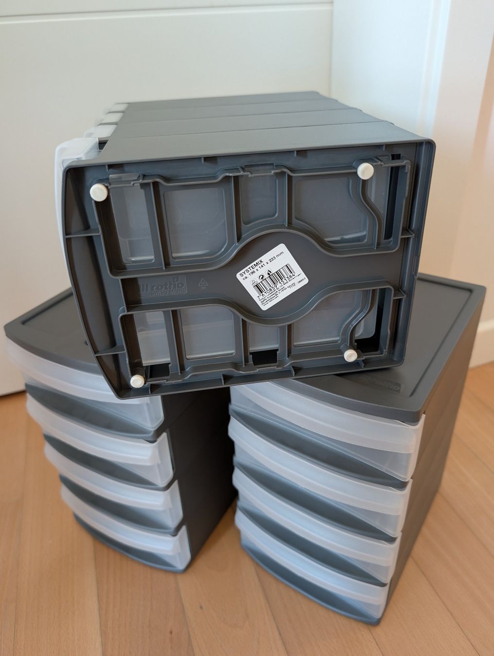 Rotho Sistemi di archiviazione: 3x Rotho Systemix XS - boîte de rangement – Usato da Gland venduto da Conan85 1