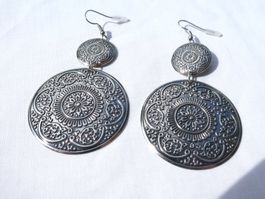 Grosse Ohrhänger, Boho-Style, Modeschmuck / NEU