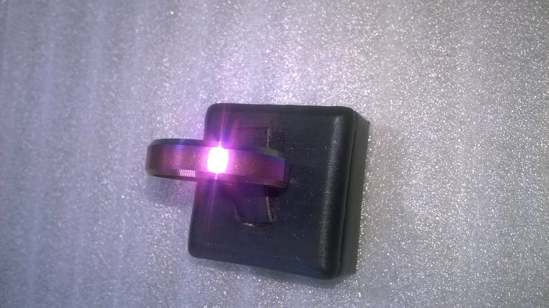 Bagues: RING EDELSTHAL,316L,,REGENBOGEN FARBE,,,GLANZIG – Neuf (Voir description) à Basel par bijoutrie_4 3