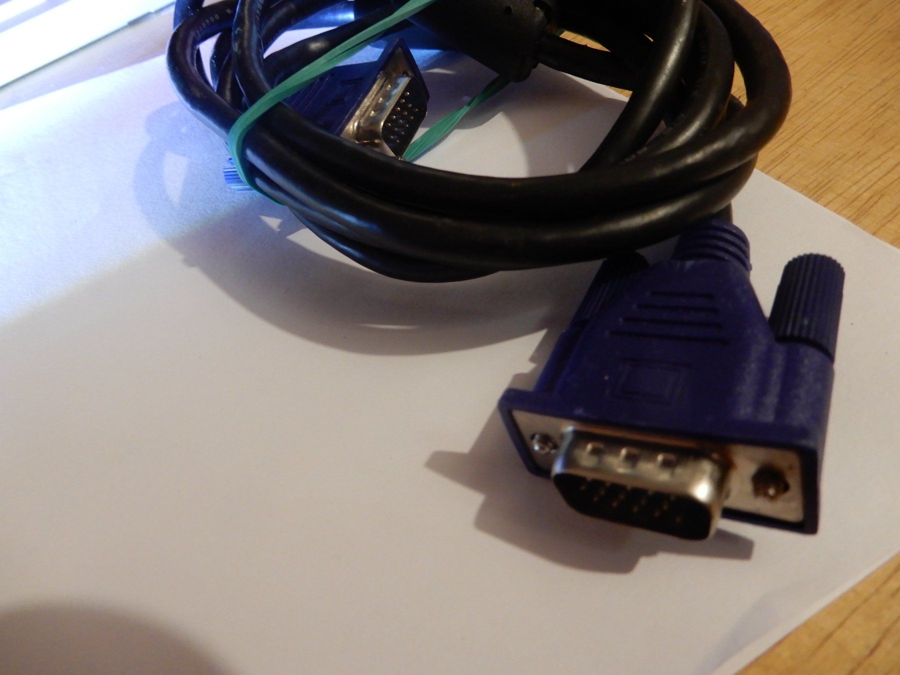 Cavi: VGA Kabel blau – Usato da Worben venduto da MaKo3252 4