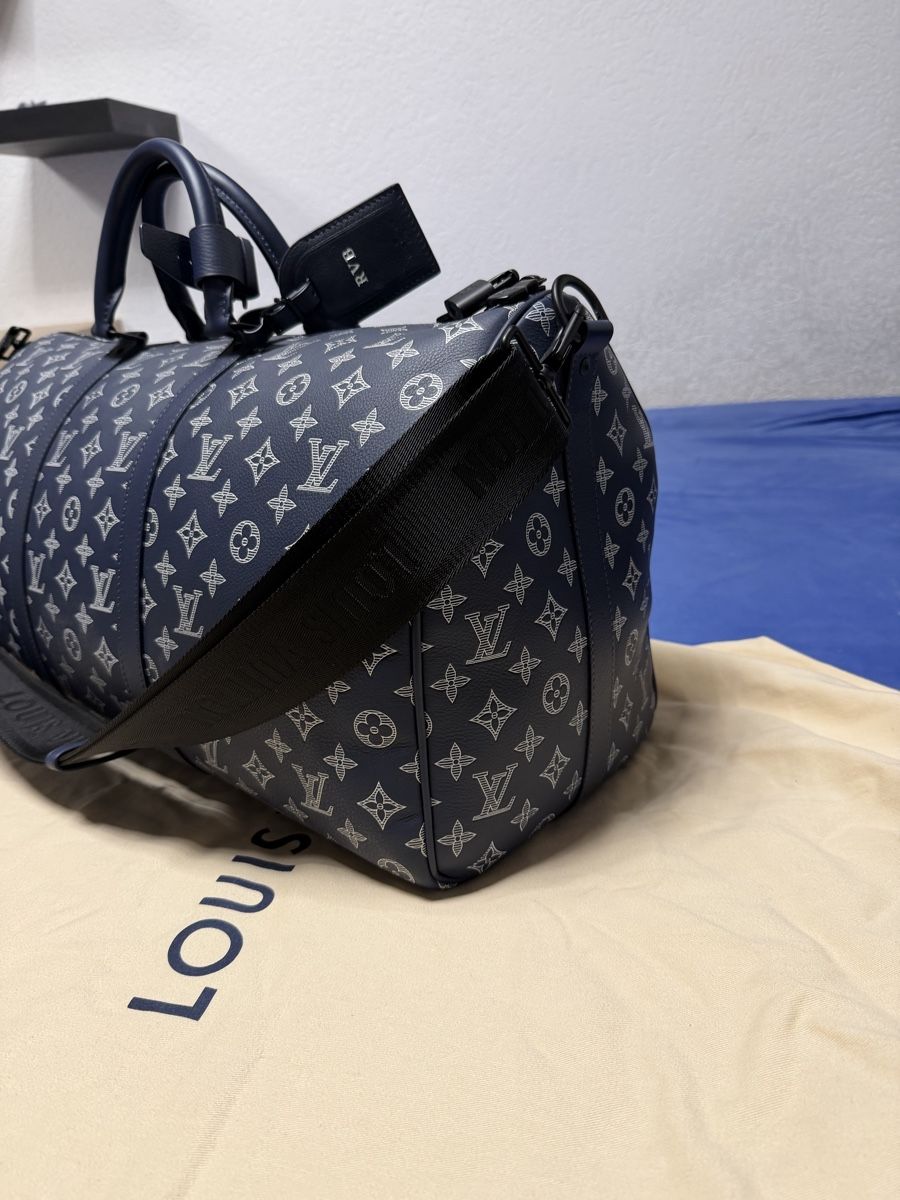 Louis Vuitton Borse: Louis Vuitton Keepall Monogramm blue – Nuovo (secondo la descrizione) da Spiez venduto da vvo_627h 3