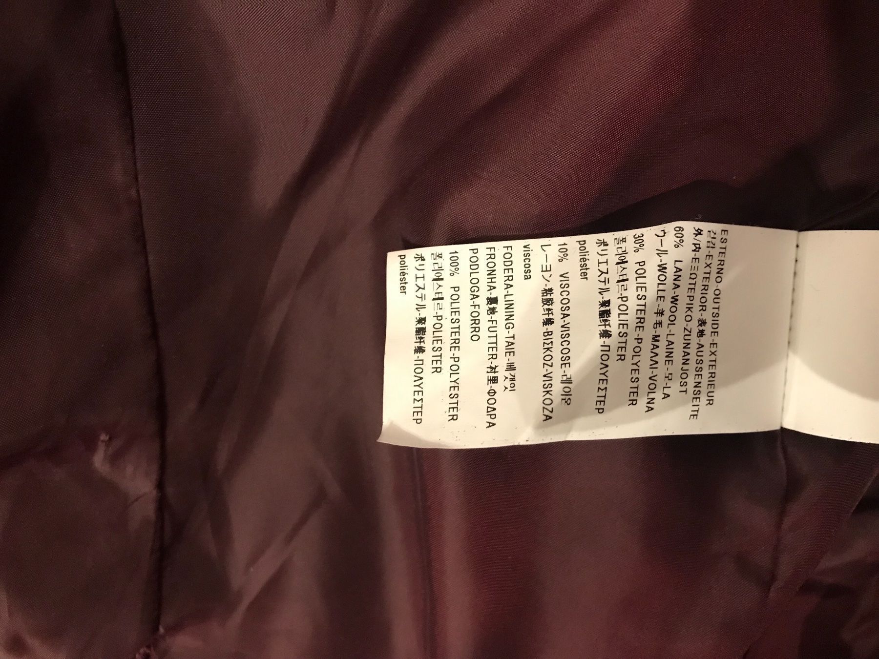 Benetton Cappotti: Mantel Benetton NEU!! – Nuovo (secondo la descrizione) da Unteriberg venduto da fae_2gz2 3