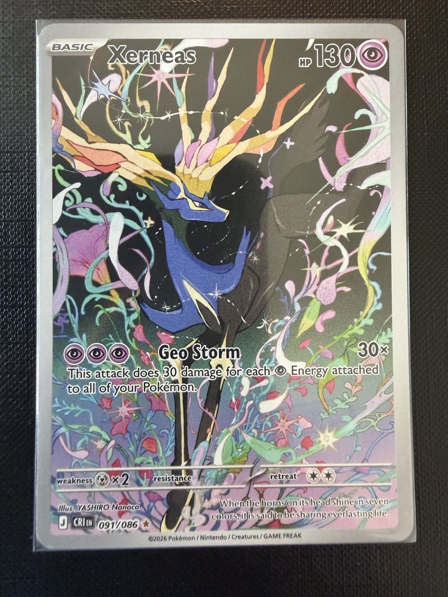 Pokémon Cartes à collectionner: Xerneas #091 CRI EN – Neuf (Voir description) à Savigny par Matgab94
