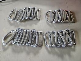 Carabiner CAMP UIAA 22kN Set 40 Stk neuwertig!