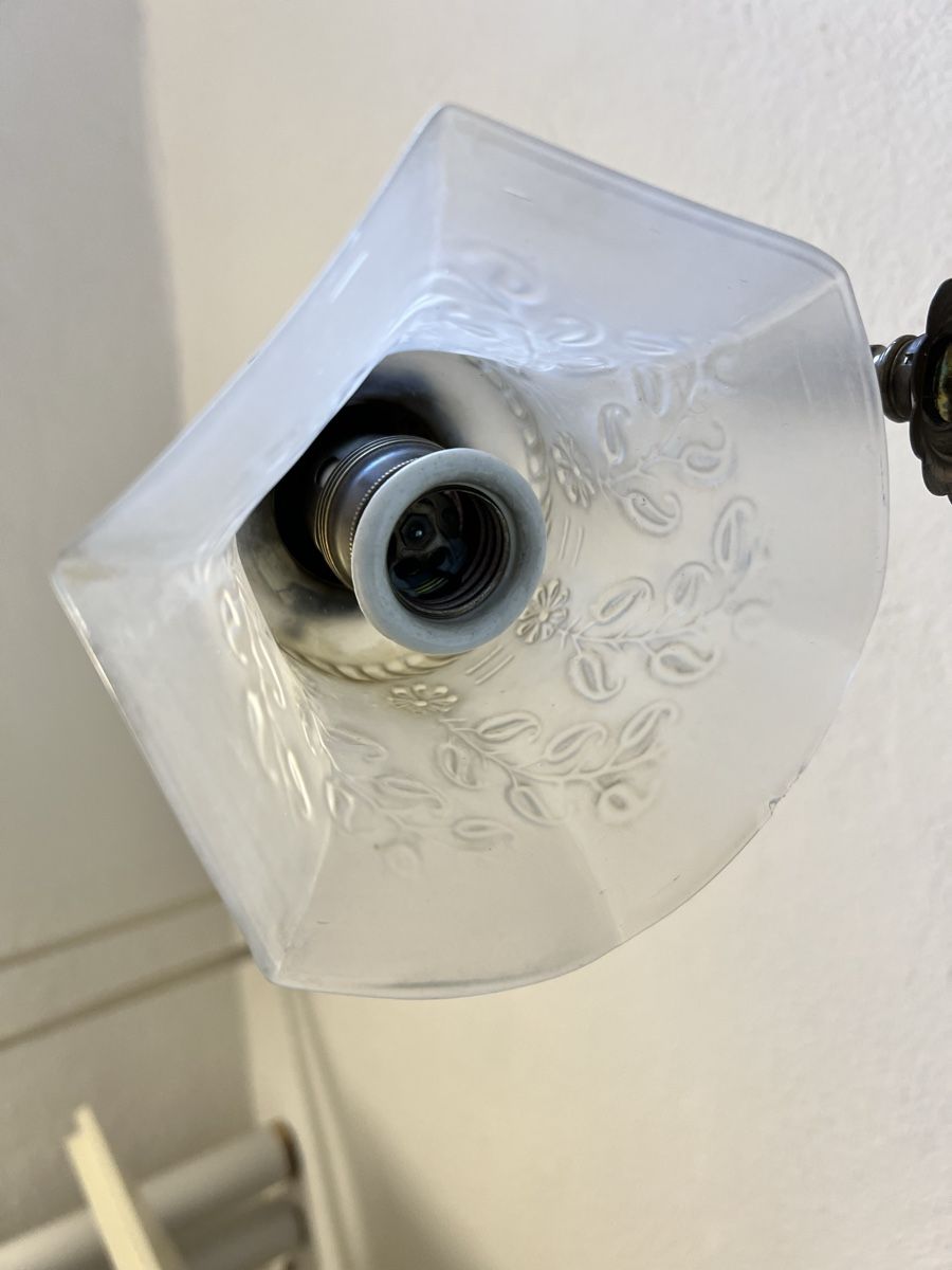 Lampade: Antiker Schön Jugendstil Lampe – Usato da Hombrechtikon venduto da vespa1954 6