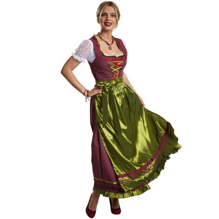 Frauenkostüm Maxi-Dirndl Ruhpolding XXL