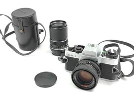 Rolleiflex SL35 E Spiegelreflexkamera mit Objektiven