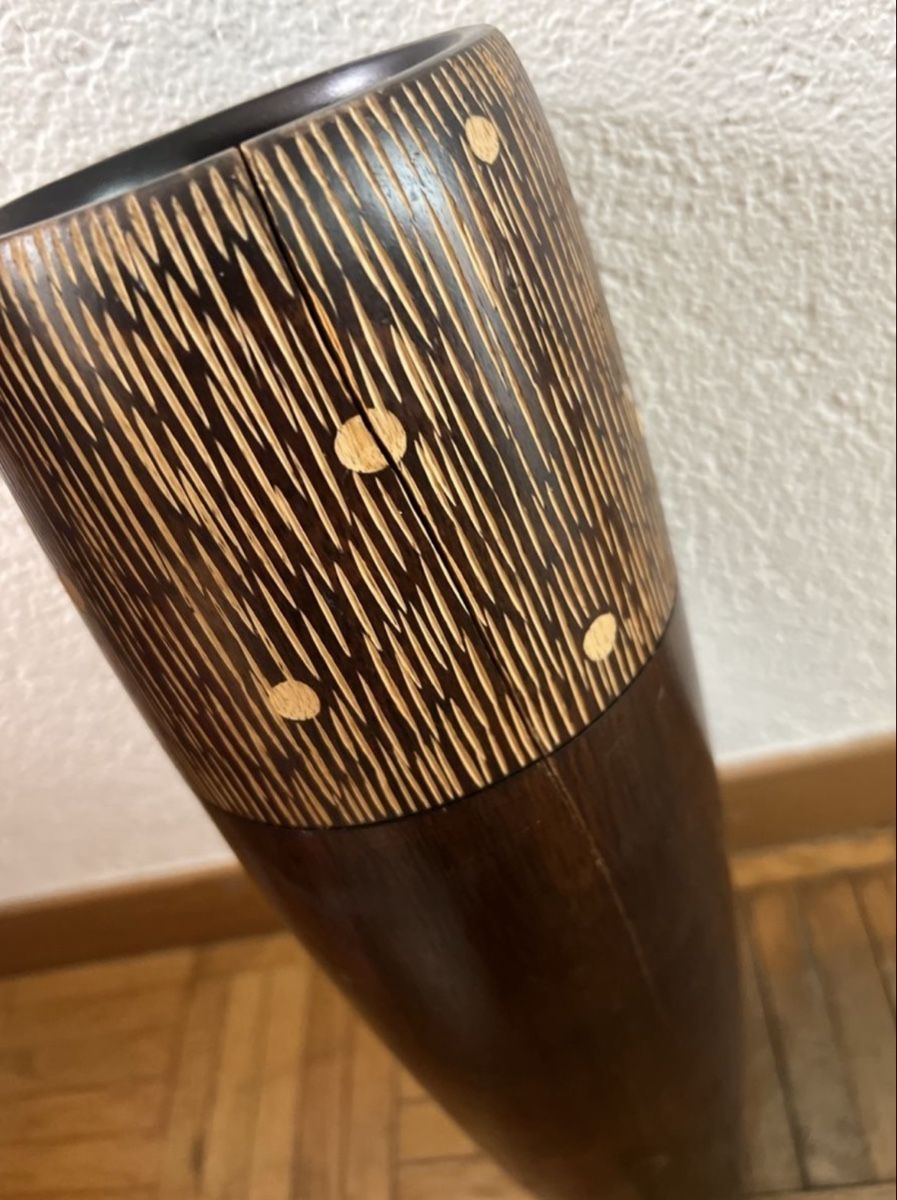 Vase & Récipients: Braune Holzvase – D'occasion à Bettlach par elj_7cyl 1