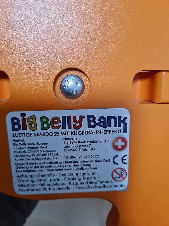 Big Belly Bank Spardosen: Big Jelly Bank – Gebraucht aus Klingnau von Danik1 2