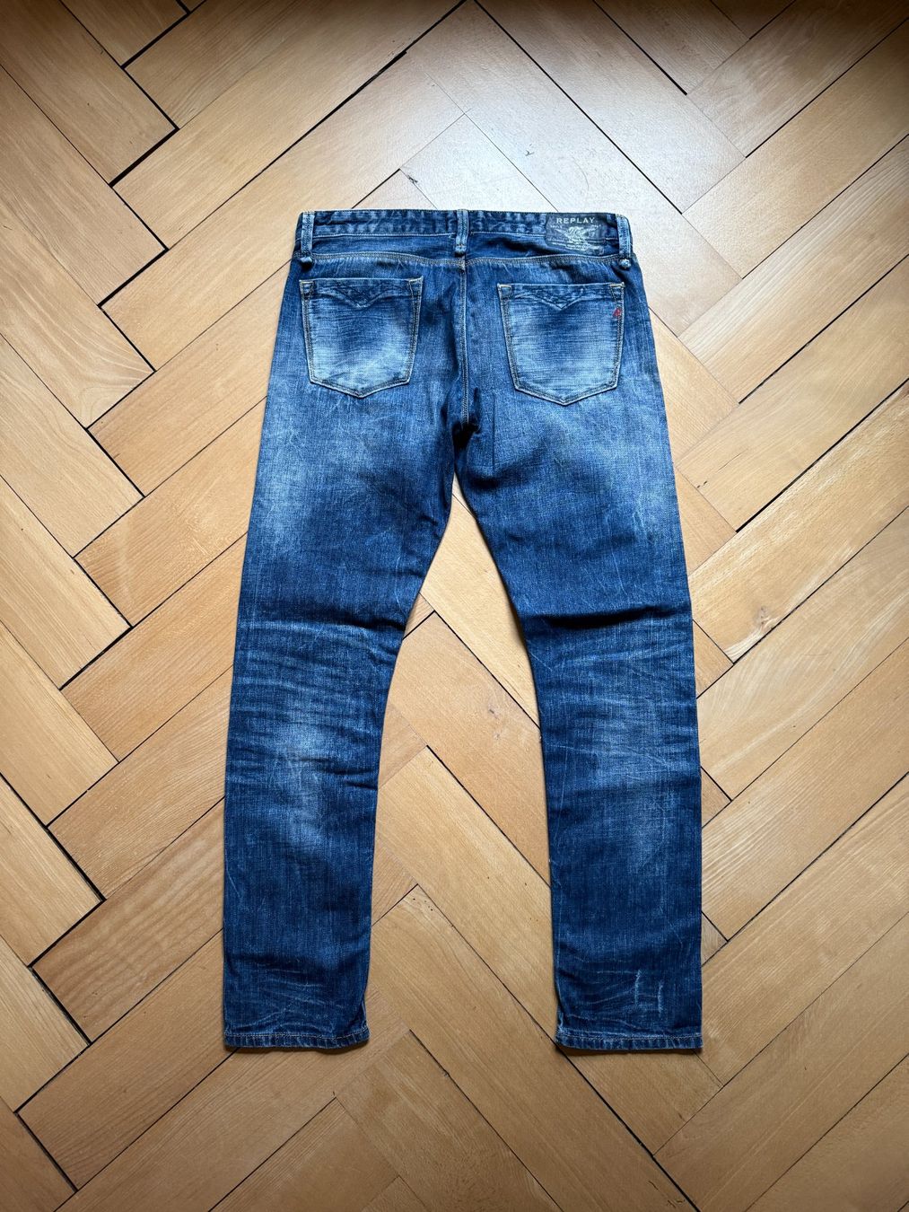 Replay Jeans: REPLAY - Destroyed Slim Jeans dunkelblau 29 – Gebraucht aus Zürich von Diazaio 2