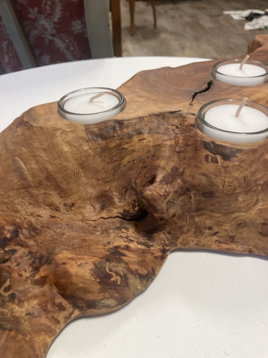 Bougeoirs: Holz teelichthalter – D'occasion à Burg AG par ala_cx8x 3