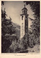 St. Moritz, Kirchturm, Feldpost KOMMANDO INFANT.-BRIGADE 11