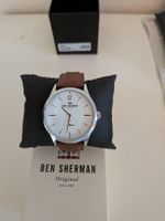 Ben Sherman Uhr mit braunem Lederarmband WB015T