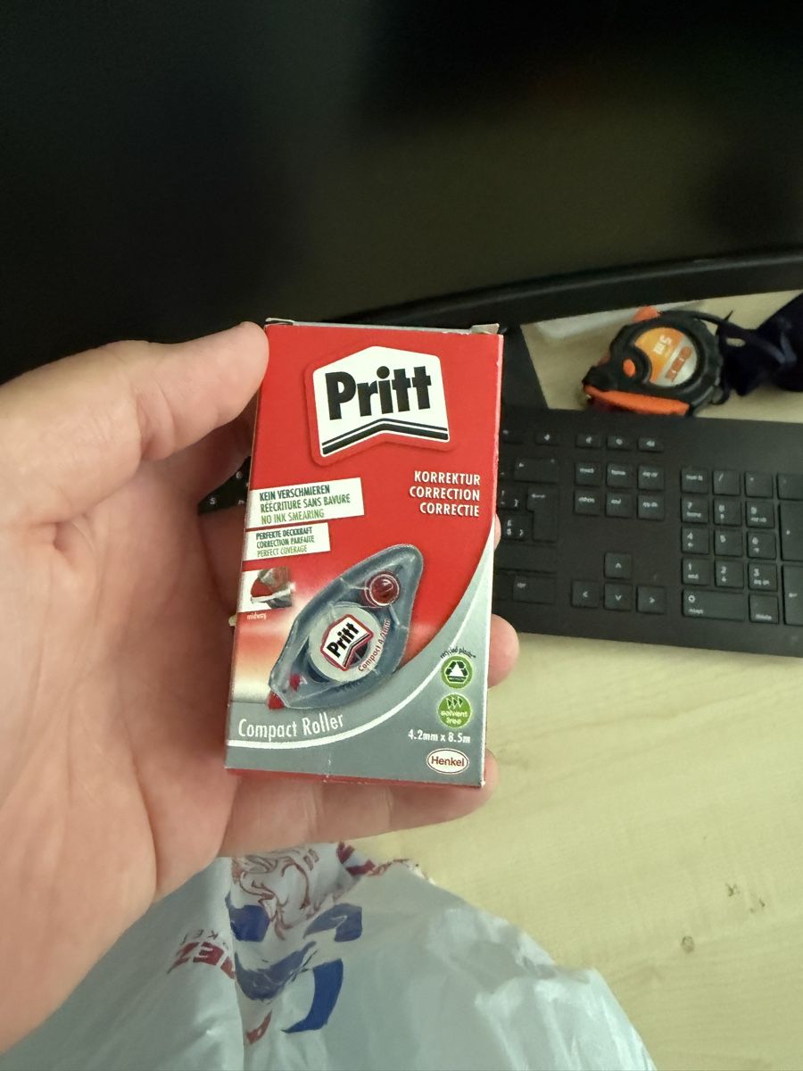 Penna & Evidenziatori: Pritt Compact Roller Korrekturroller – Nuovo e nell'imballaggio originale da Sennhof venduto da furkanAlb