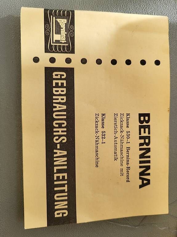 Nähmaschinen: Bernina record 530-1 Nähmaschine – Gebraucht aus Appenzell von Bloch 3