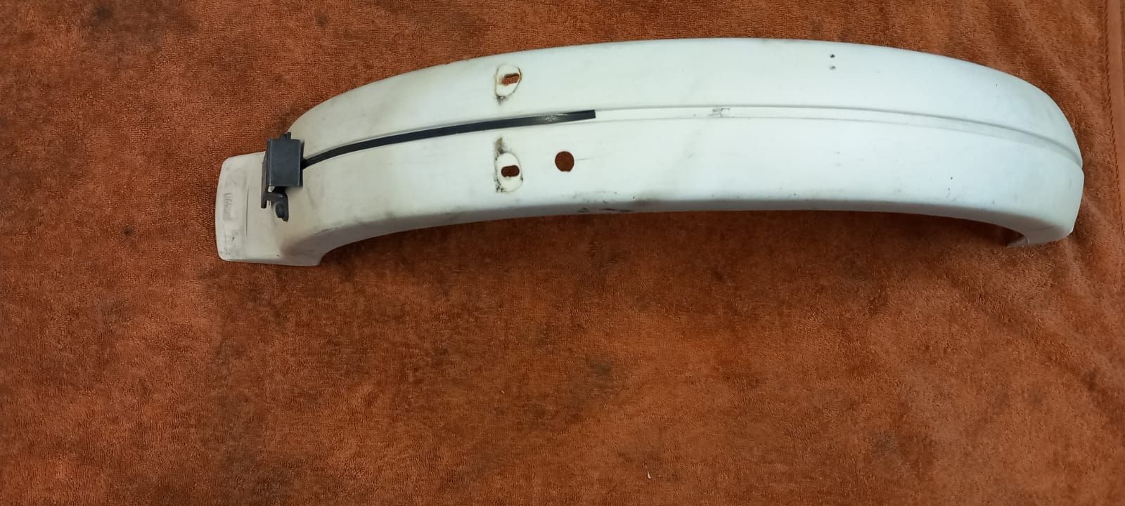 Tutti i ricambio per moto: Fantic Issimo Hinterrad Schutzblech weiss – Usato da Salgesch venduto da nicc79 1