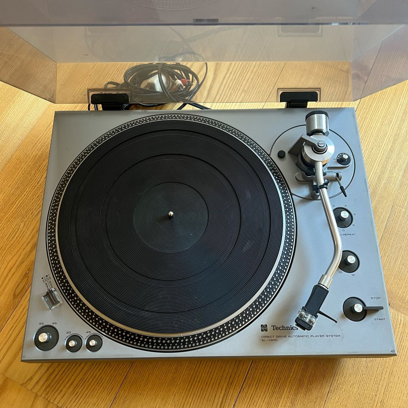 Technics Giradischi: Technics SL-1300 Direct Drive Automatic Player System – Usato da Egg b. Zürich venduto da alsilura 2
