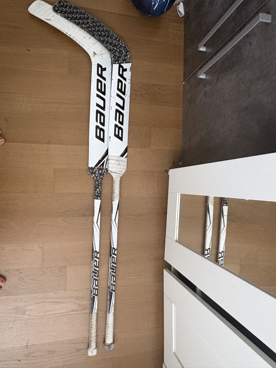 Bauer Bastoni & Pale: 2x Bauer Eishockey Schläger Junior P31 21" Flex 31 – Usato da Heiden venduto da mve_bn2x