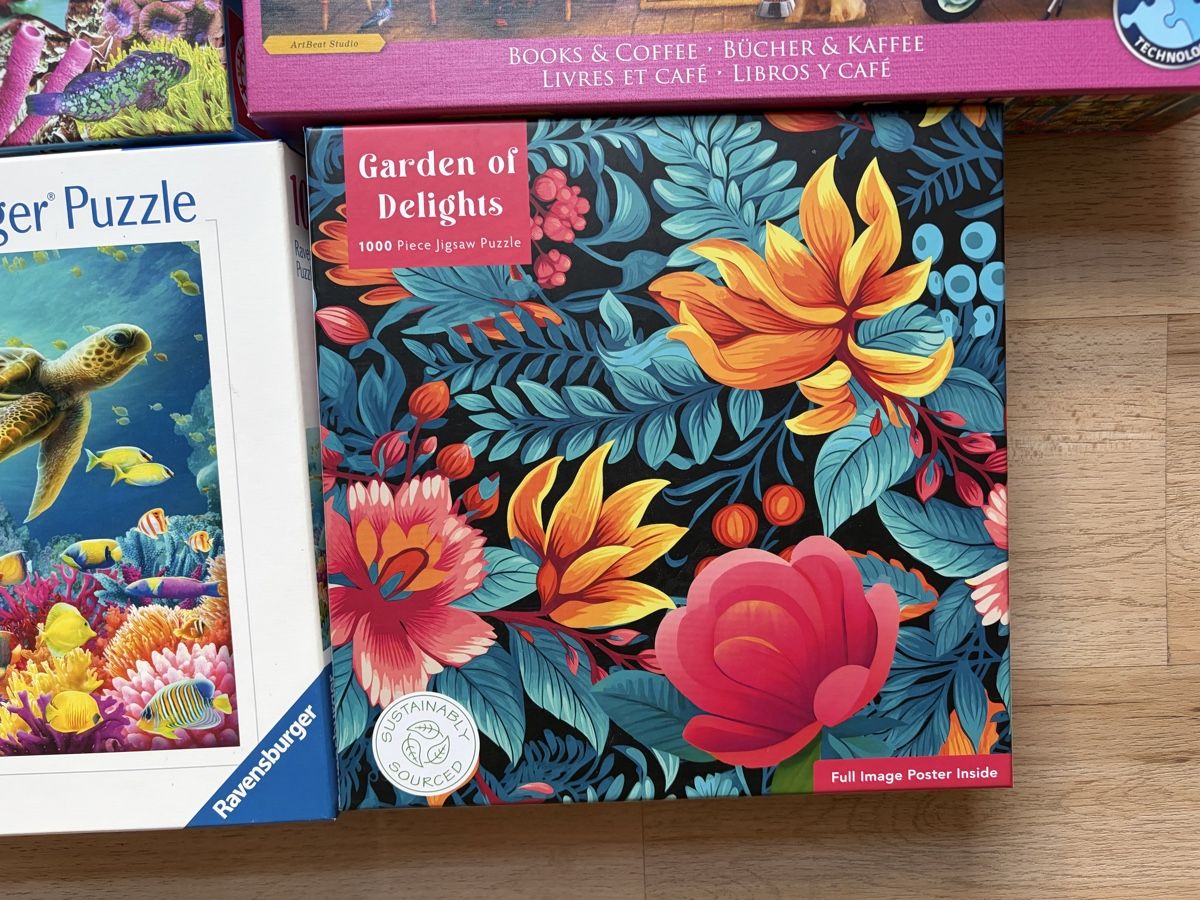 Puzzles: Lot de 4 puzzles de 1000 pièces complets  – D'occasion à Crissier par Nouchki76 3