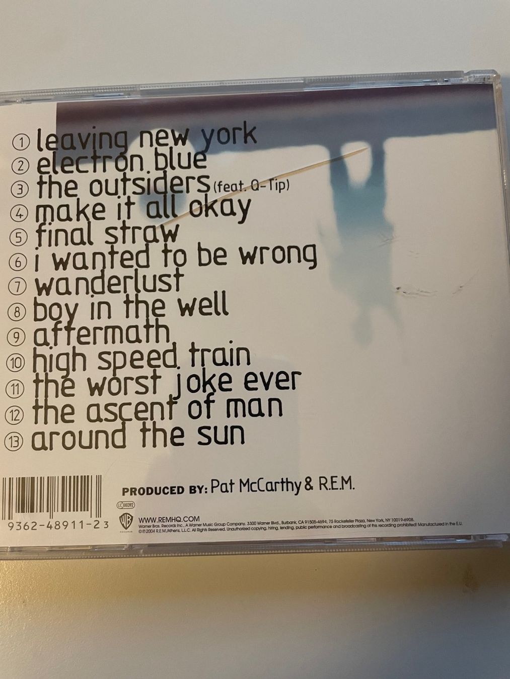 CDs: R.E.M. - Around The Sun – D'occasion à bern par Mrmaynard 1