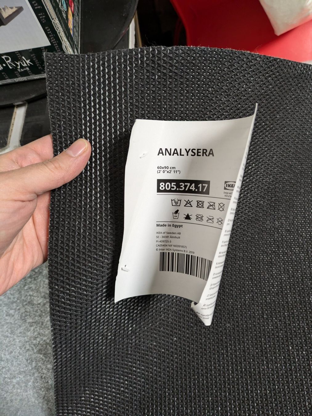 Ikea Tappeti: IKEA analysera tapis / teppich – Nuovo e nell'imballaggio originale da Matran venduto da Taragor 2