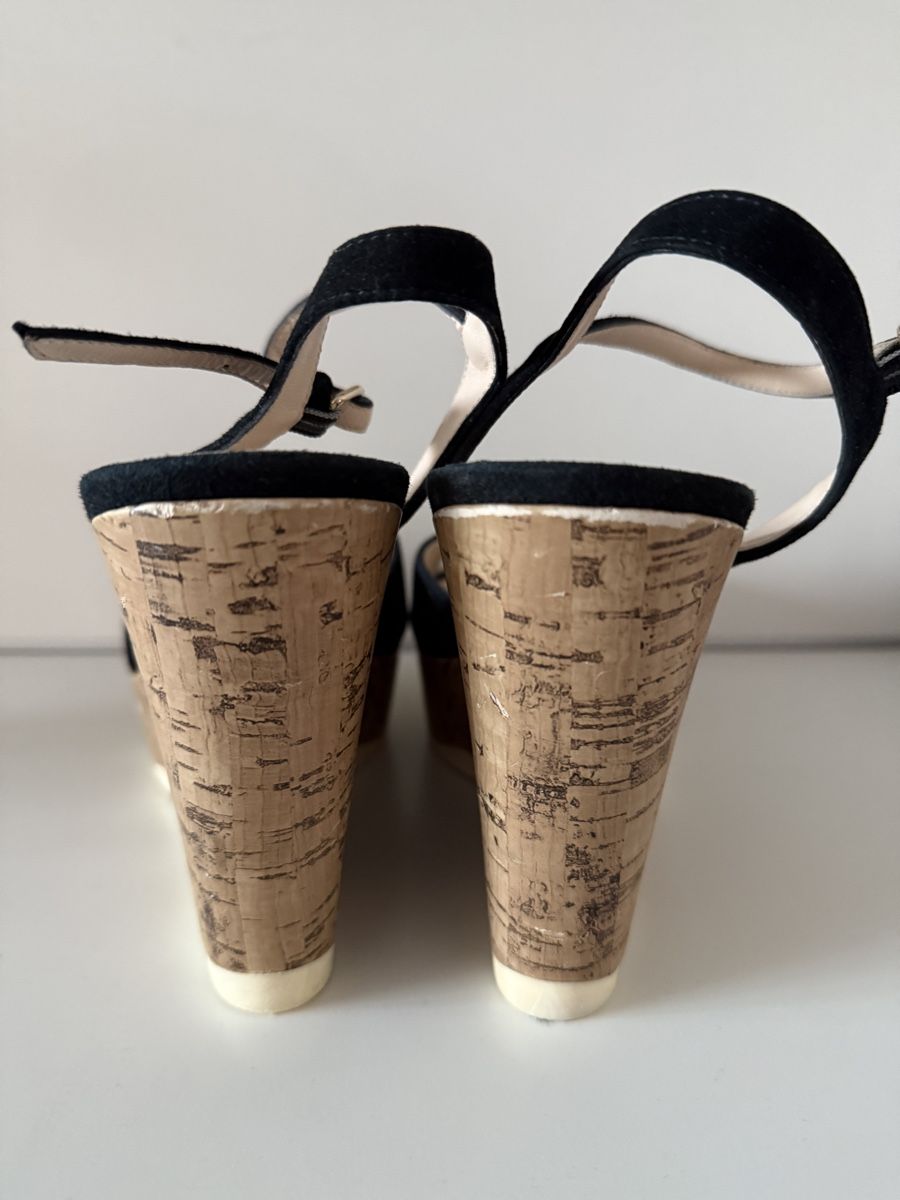 Damenschuhe: Navyboot Sandalen mit Keilabsatz, Grösse 40 – Neu (gemäss Beschreibung) aus Zürich von JOD213 4