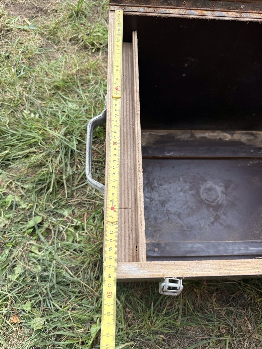 Casse di trasporto: Superstabile Holzkiste mit Tragegriffen, – Usato da Dussnang venduto da pml253 4
