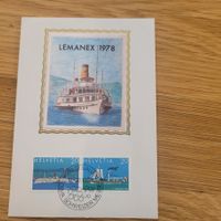 Maximumkarte Lemanex 1978 St.Gallen