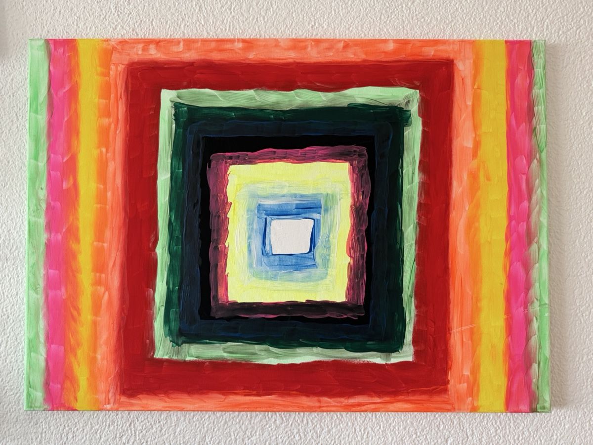 Dipinti: Farbenfrohes, modernes Gemälde - Original Kunstwerk! – Nuovo (secondo la descrizione) da Schenkon venduto da Stefanw2
