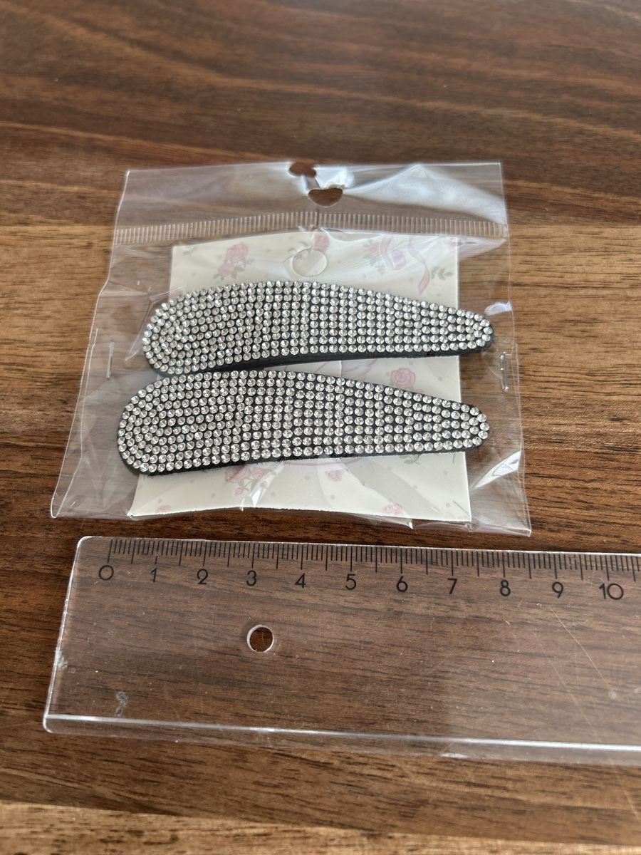 Accessori per capelli: Funkelnde Haarspangen mit Strass - Das perfekte Accessoire – Nuovo e nell'imballaggio originale da Rupperswil venduto da Birke11 1
