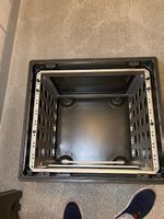 Militär. 19 Rack / Flightcase 9HE  gedämpft/abgedichtet