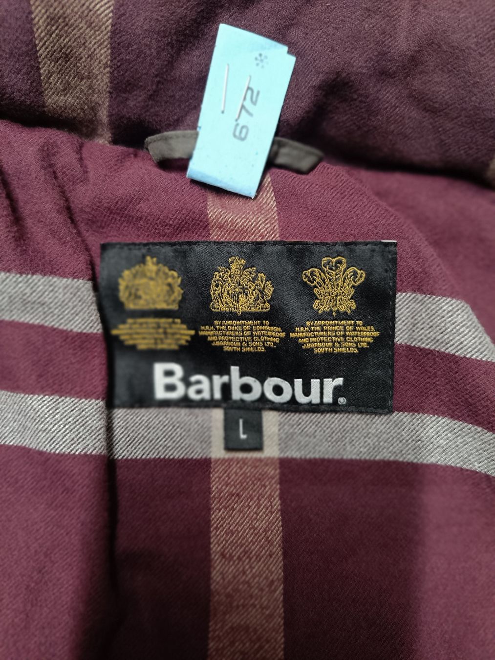 Barbour Vestes: Veste matelassée Barbour capuche – D'occasion à Biel/Bienne par justophe 2