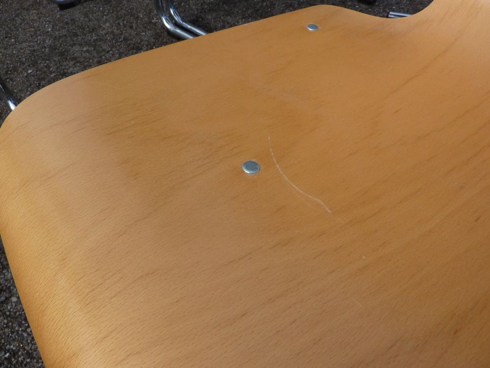 10 Stühle Freischwinger Stapelstühle Seminarstühle stapelbar 5