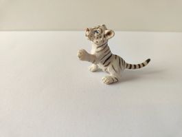 Schleich Weisser Tiger Baby Jungtier Raubkatze Wild Life Zoo
