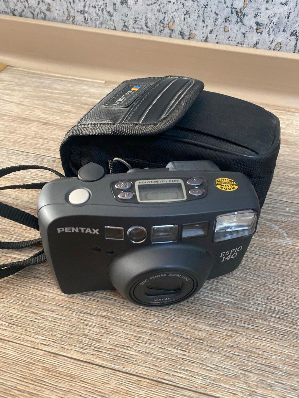 Pentax Fotocamera: Pentax Kamera Espio140 mit Tasche – Usato da Reinach BL venduto da colmarer 4